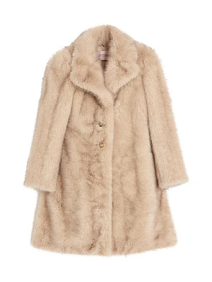Synthetic Fur Coat