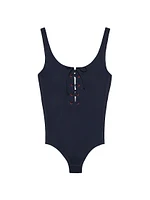 One-Piece Stretch Jersey Swimsuit