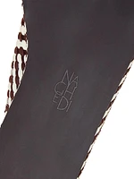 Laguna Striped Geo Platform Sandals