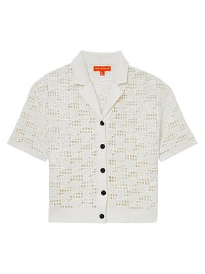 McLaren Fleur Crochet Shirt