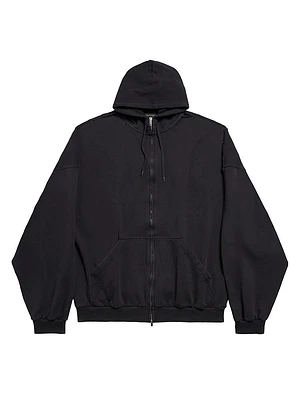 Security Tape Logo Zip-Up Hoodie