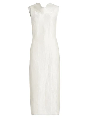 The Blair Silk Sheath Midi-Dress