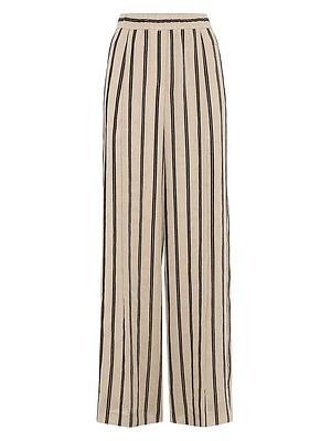 Cotton Organza Loose Track Trousers