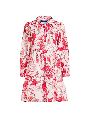 Romy Floral Cotton Minidress