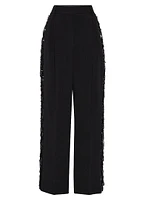 Crepe Cady Relaxed Tailored Trousers