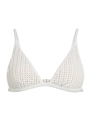 Jamie Laser-Cut Bikini Top