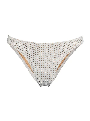 Rumi Laser-Cut Bikini Bottom
