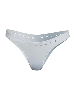 Jaclyn Laser-Cut Bikini Bottom