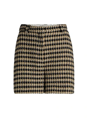 Relaxed-Fit Shorts Tweed