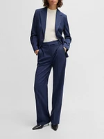Regular-Fit Blazer Micro-Check Virgin Wool