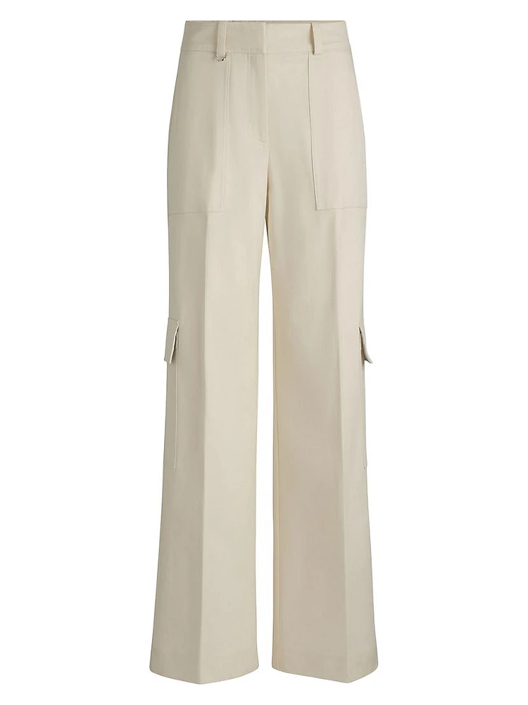 Loose-Fit Cargo Trousers