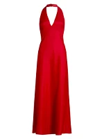 Delilah Linen Maxi Dress