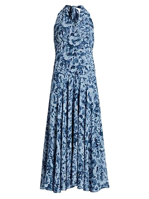 Briony Halterneck Maxi Dress