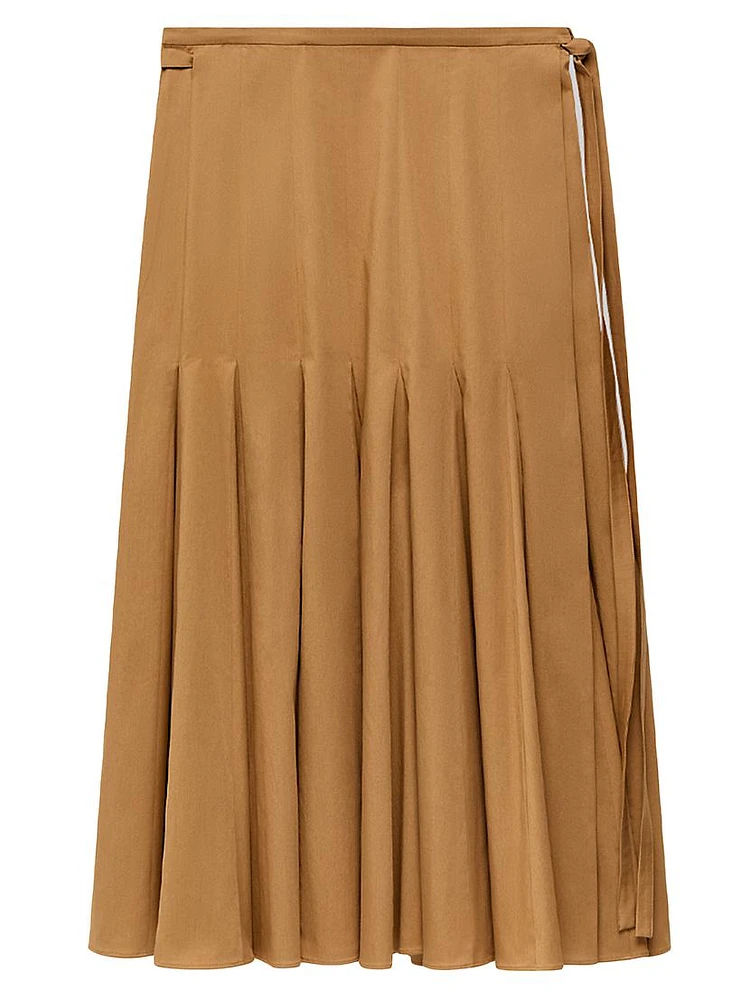 Panel Wrap Skirt