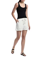 Cotton Drawstring Shorts