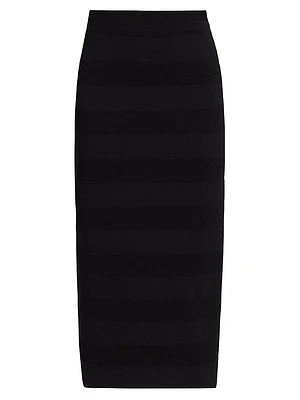 Remi Rib-Knit Midi-Skirt