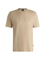 Cotton-Jersey T-Shirt with Logo Artwork