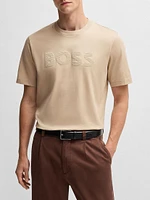 Cotton-Jersey T-Shirt with Logo Artwork