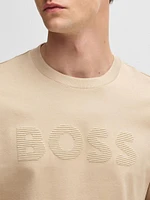 Cotton-Jersey T-Shirt with Logo Artwork
