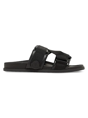 Mon Summer Slides Nappa Leather