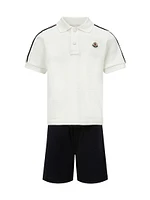 Little Boy's & Set Cotton Piquet
