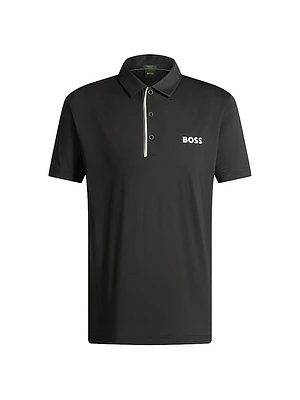 Paddy Polo Shirt Quick-Dry Ribbed Fabric