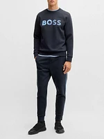 Regular-Fit Sweatshirt with Logo Print