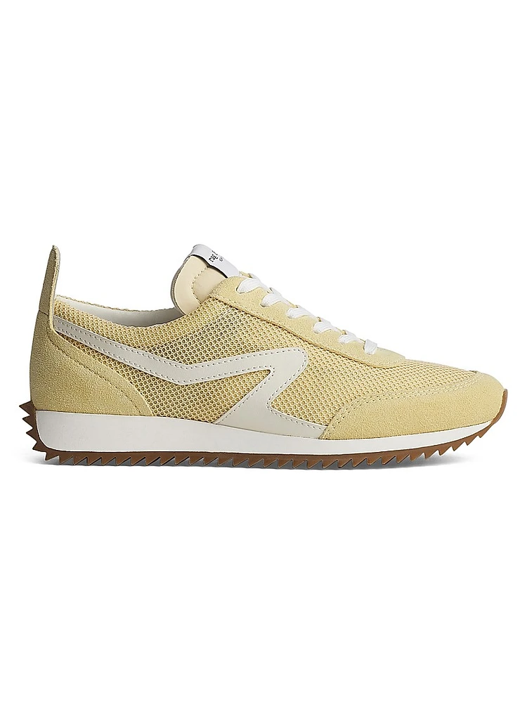 Retro Runner Mesh & Suede Sneakers