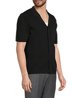 Fallon Textured Knit Shirt
