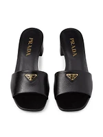 Saffiano Leather Sandals