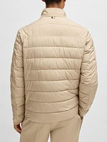 Water Repellent Regular Fit Jacket with Logo Detail