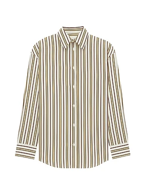Cassandre Shirt Striped Cotton Poplin