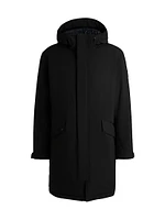 Water-Repellent Jacket with Down Filling