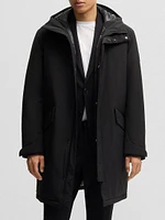 Water-Repellent Jacket with Down Filling