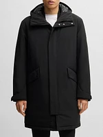 Water-Repellent Jacket with Down Filling