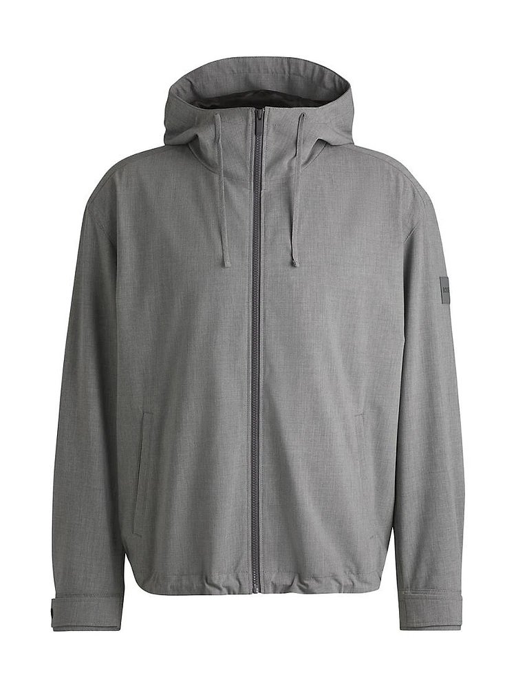 Regular-Fit Jacket Performance-Stretch Material
