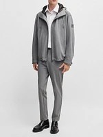 Slim-Fit Trousers Performance-Stretch Fabric