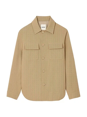 Oversized Shirt with Pockets