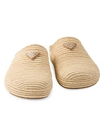 Raffia Mules