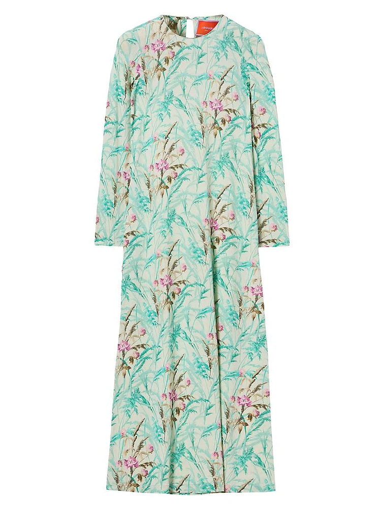 Long Sleeve Swing Dress