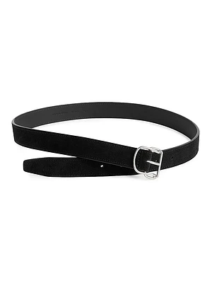 Swirl Suede Belt