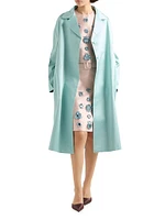 Embroidered Silk and Wool Top