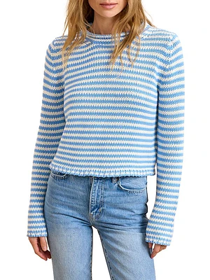 Fine Stripe Mini Marina Sweater