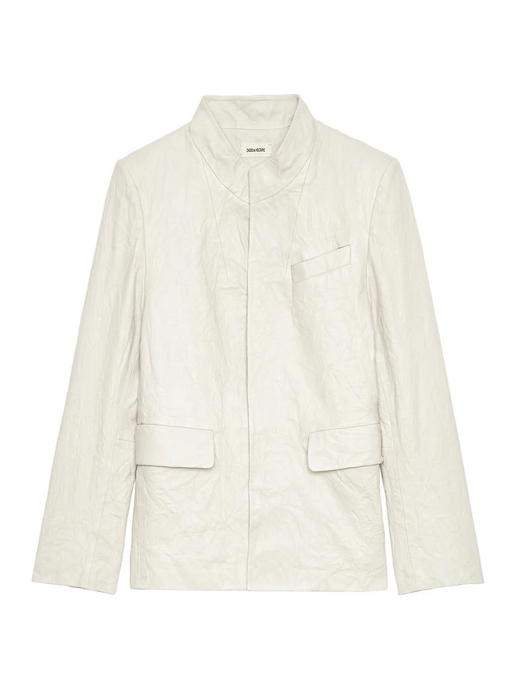 Veryn Leather Blazer