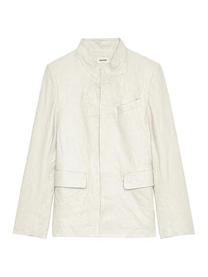 Veryn Leather Blazer