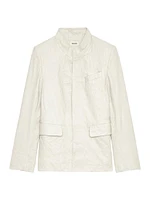 Veryn Leather Blazer