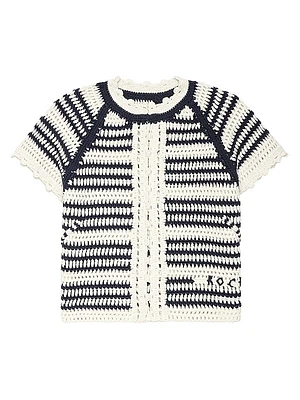 Zelie Short-Sleeve Cardigan