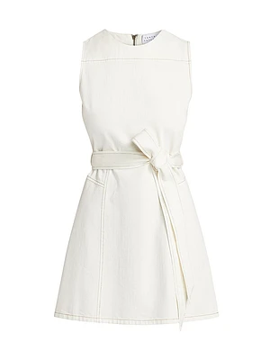 Claudia Denim A-line Minidress