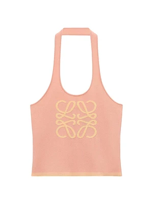 LOEWE x Paula's Ibiza Logo Halterneck Tank
