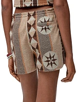 LOEWE x Paula's Ibiza Printed Drawstring Shorts